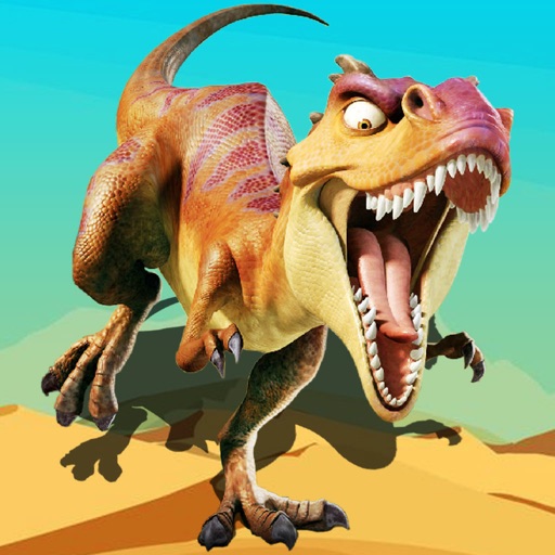 Crazy Jurassic Dinosaur War icon