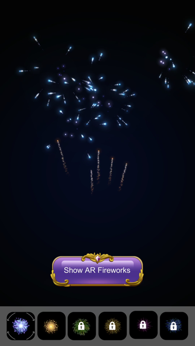 Real AR fireworks Screenshot