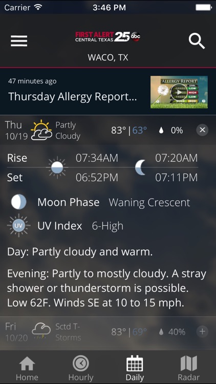 First Alert 25 Weather screenshot-3