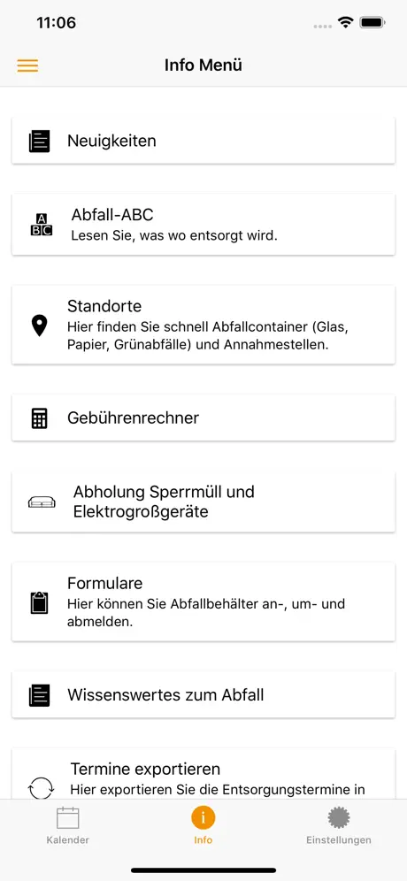 Abfall-App Erfurt
