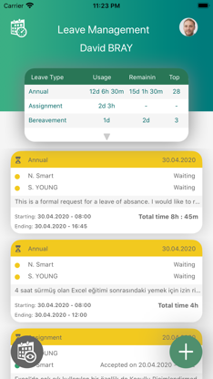 Leave Management - Suite screenshot 1