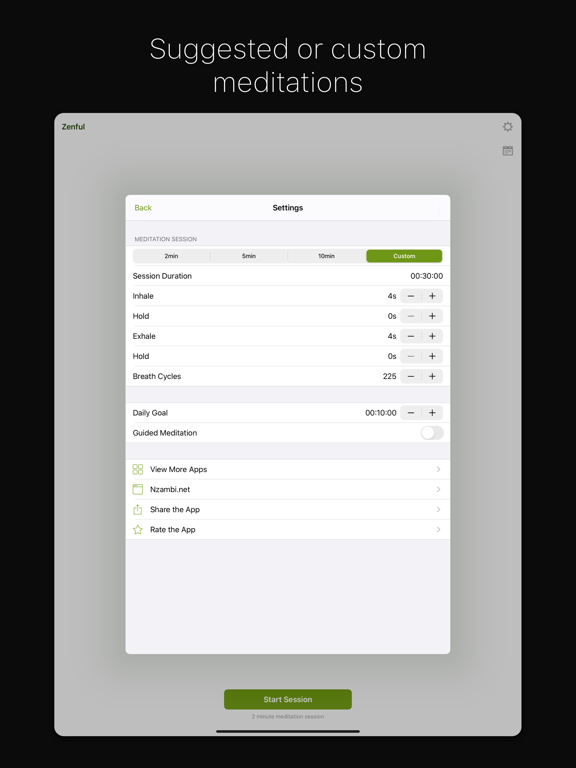 Screenshot #5 pour Zenful: Calm, Relax & Meditate