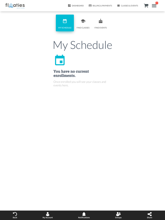 Floaties Swim School iPad screenshot 4 - Sports app