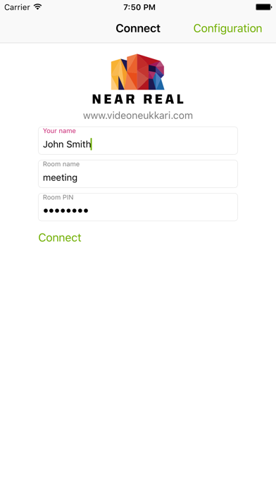 Near Real Connect Screenshot