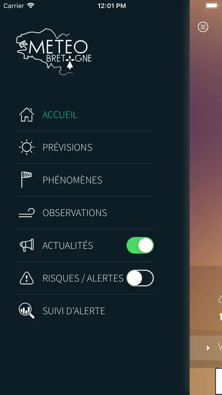 Météo Bretagne screenshot 2 of 9