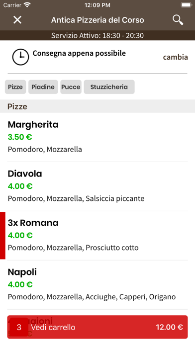 Antica pizzeria del corso screenshot 3