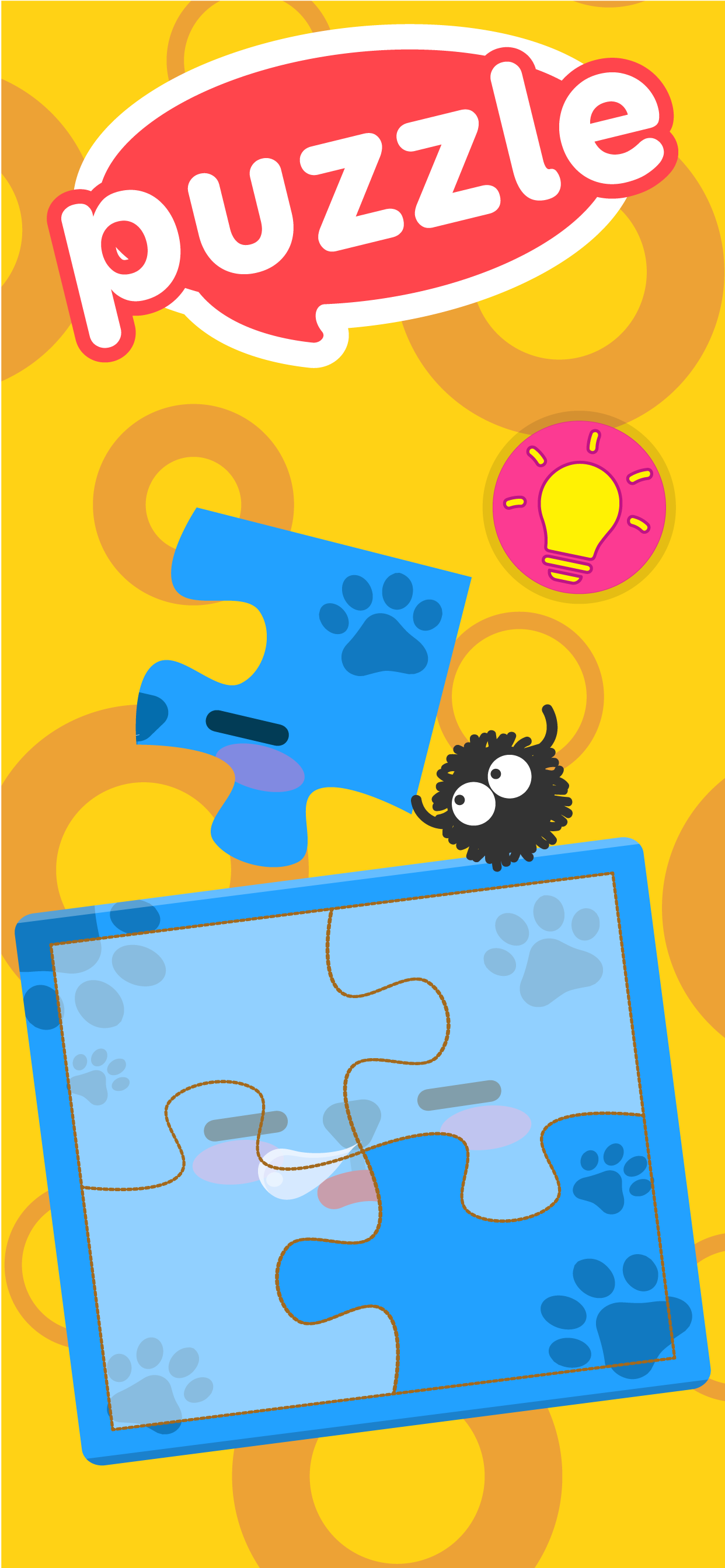 CandyBots Puzzle Matching Kids