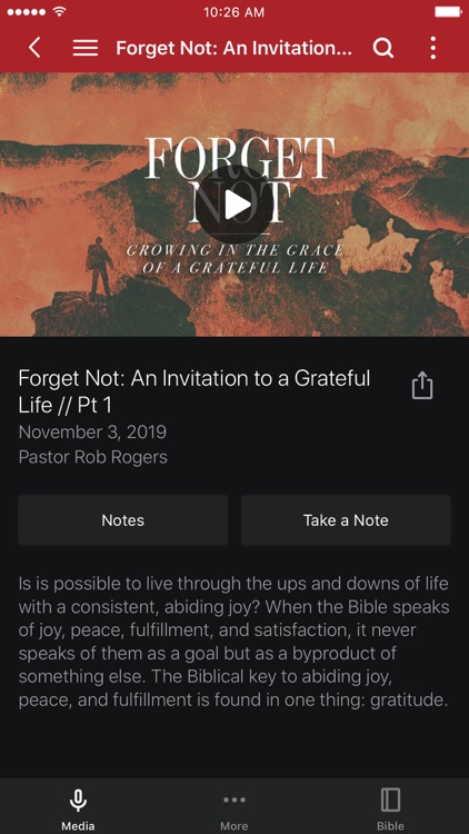 Grace Chapel App