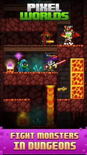 Pixel Worlds: MMO Sandbox screenshot 3