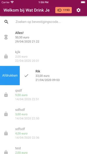 Wat Drink Je? screenshot 3