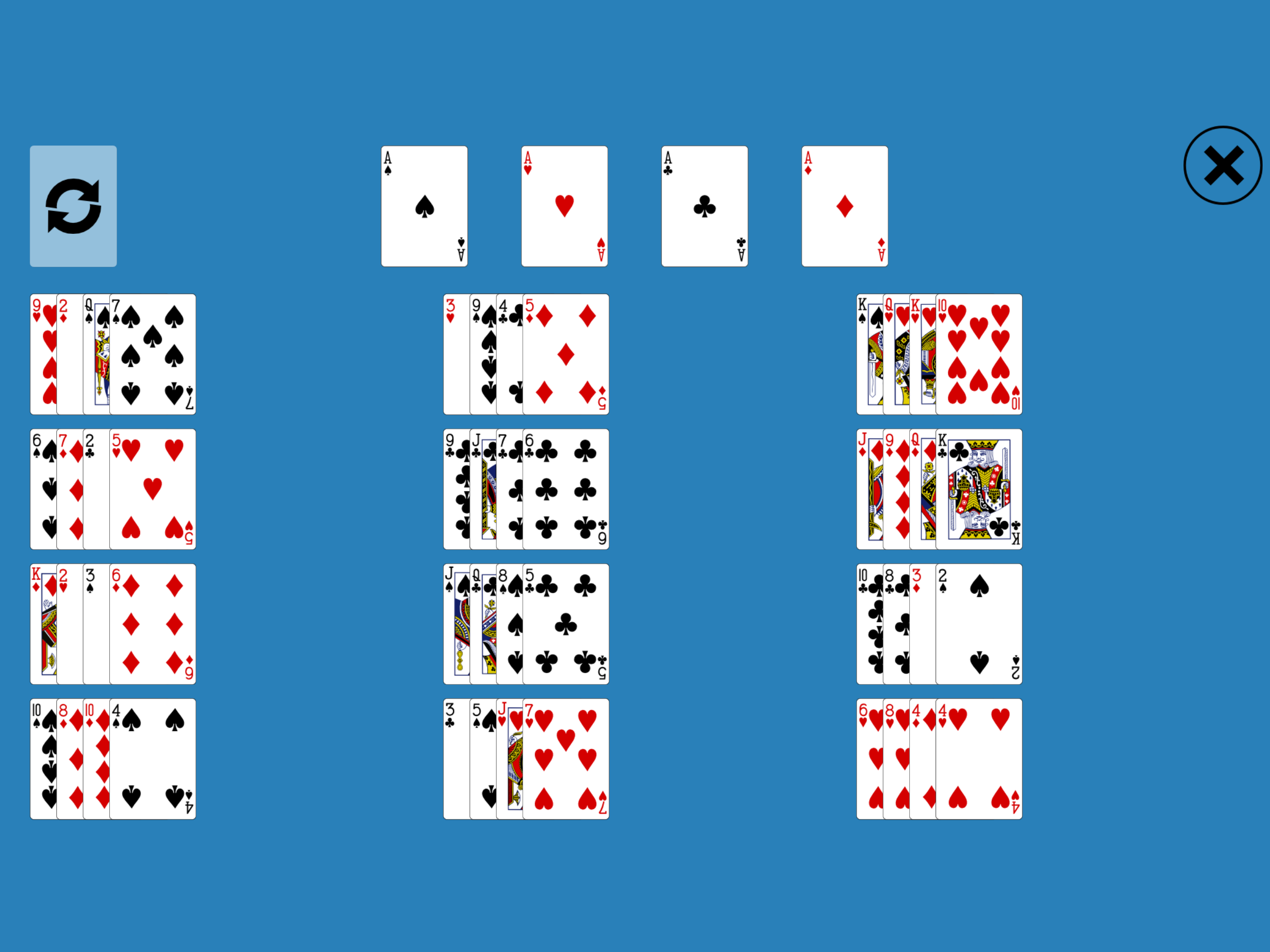 Classic Cruel Solitaire