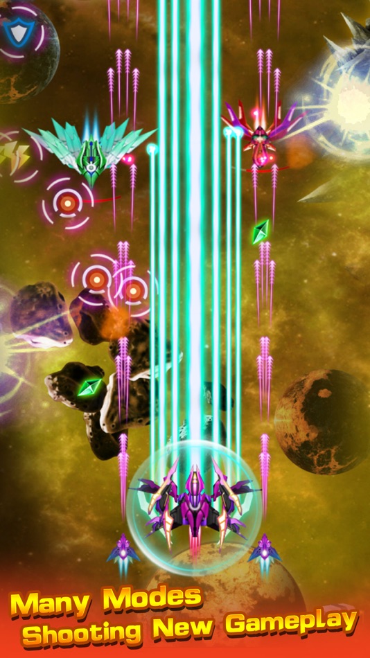 #5. 飞机大战(星际版)-雷电飞机大战游戏 (iOS) Podle: HeFei ZanYou information technology Company Limited