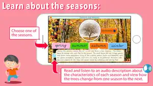 Montessori Seasons & Weather screenshot 2