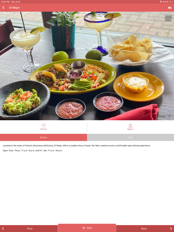 McKinney TX! iPad screenshot 7 - Travel app