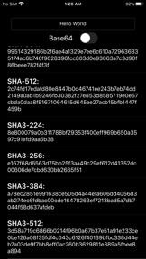 Hash Algorithm Generator screenshot