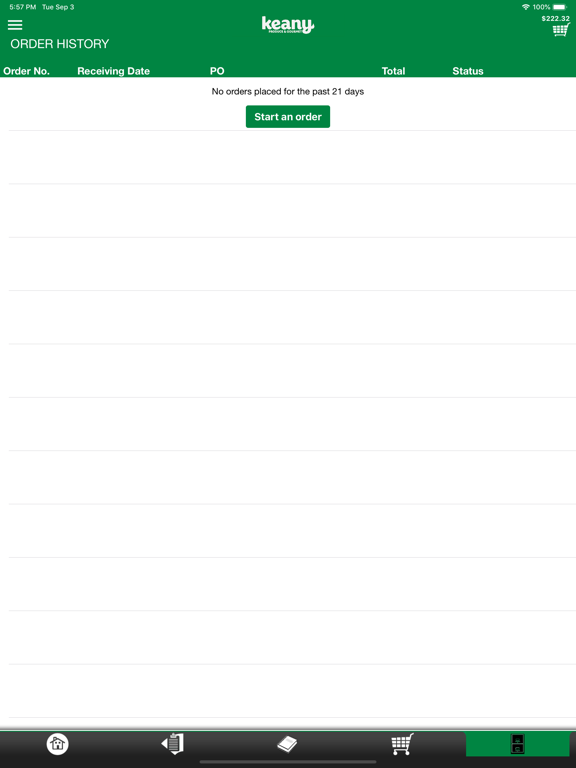 Keany Mobile Ordering iPad screenshot 5 - Shopping app