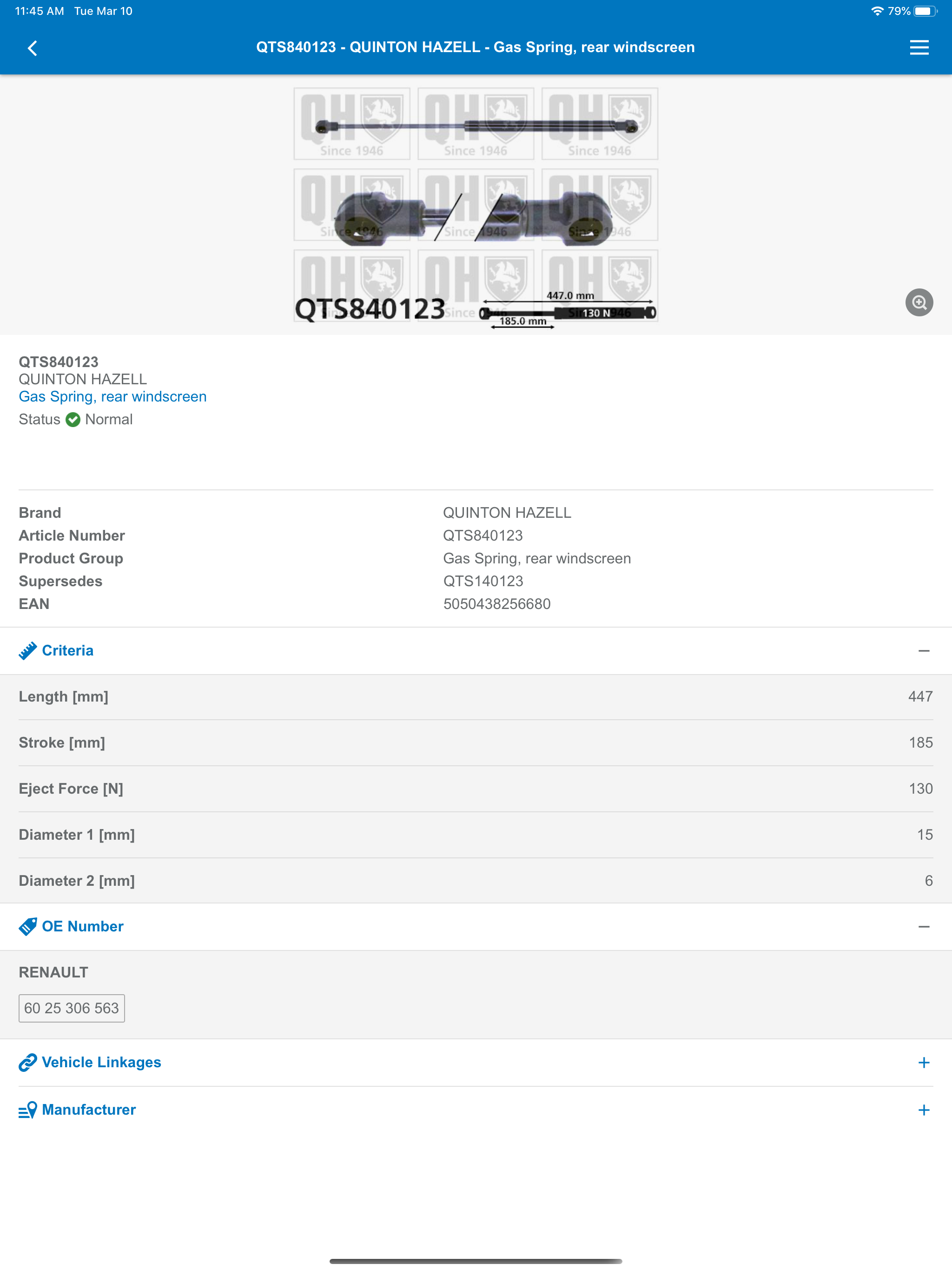QH Part Finder