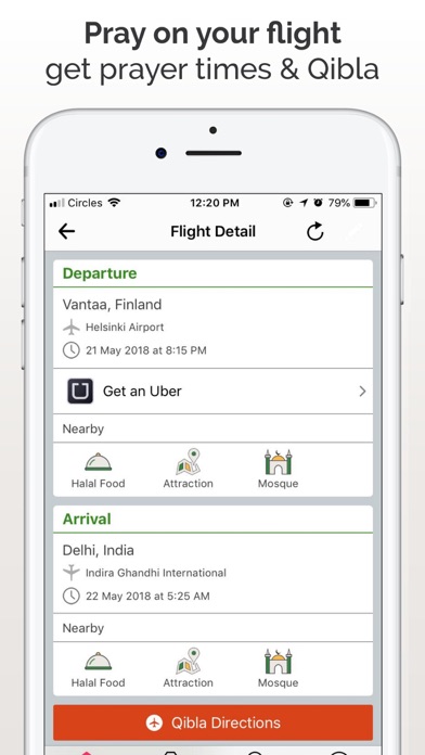 Halal Trip: Food Travel Prayer Screenshot
