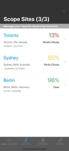 Astronom - Astronomy Weather screenshot #2 for iPhone