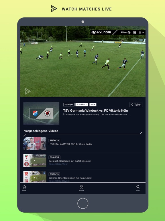 Screenshot #6 pour sporttotal.tv - Live Sports
