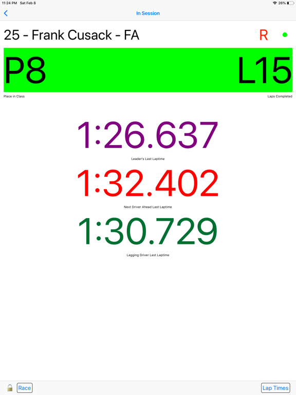 DriverMonitor iPad screenshot 5 - Sports app
