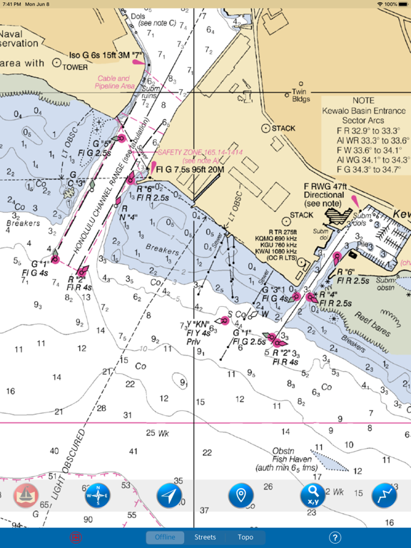 Screenshot #5 pour HAWAII ISLANDS – Marine Map