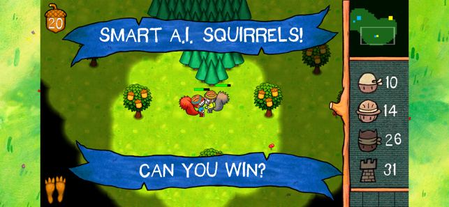 ‎SquirrelWarz Screenshot