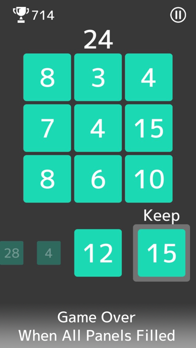 Divide Number Puzzle Screenshot