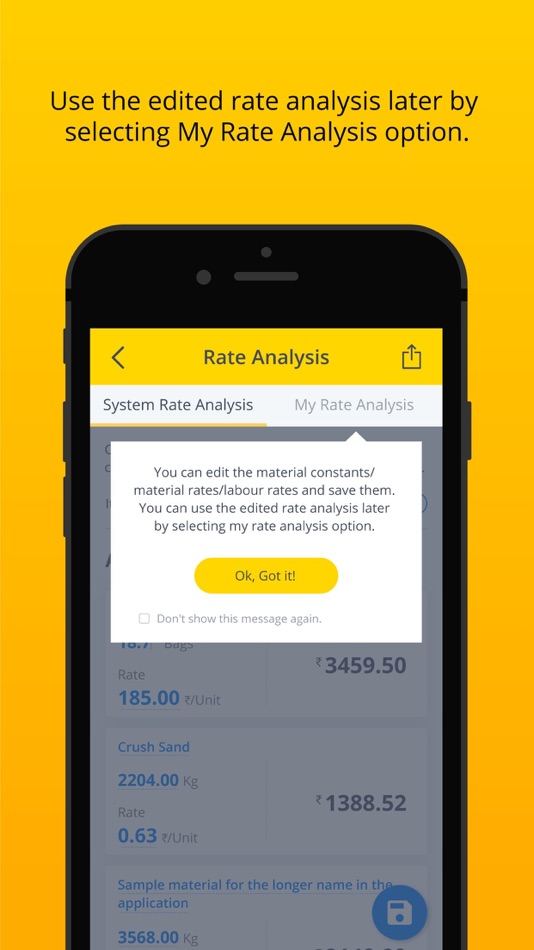#3. Rate Analysis (iOS) 由: Big Slice Technologies Private Limited (OPC)