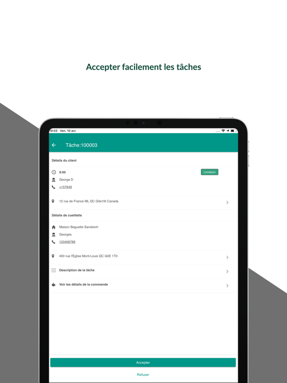 Screenshot #5 pour Kepplo - Pour Livreurs
