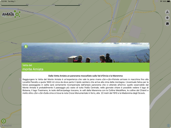 Amiata 4 Stagioni iPad screenshot 5 - Travel app