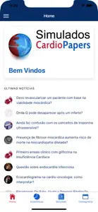 Cardiopapers Simulados screenshot #2 for iPhone