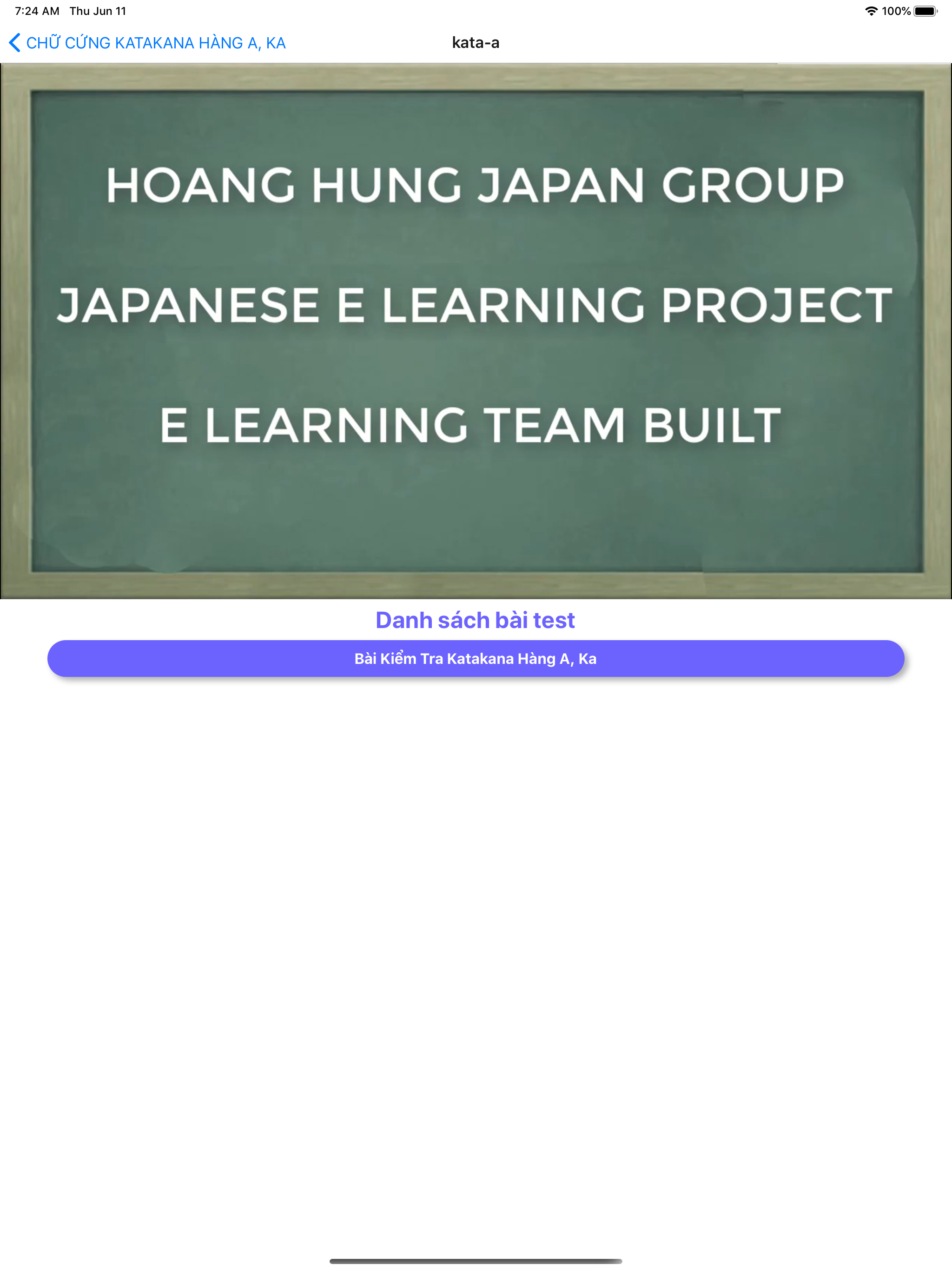 Học tiếng Nhật - Elearning screenshot 4