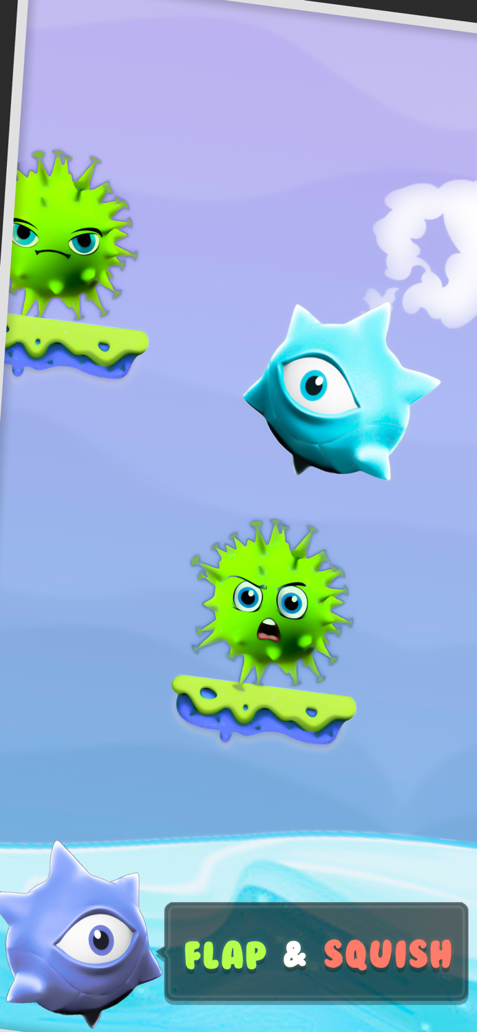 Flappy Squish - Bacteria Crush