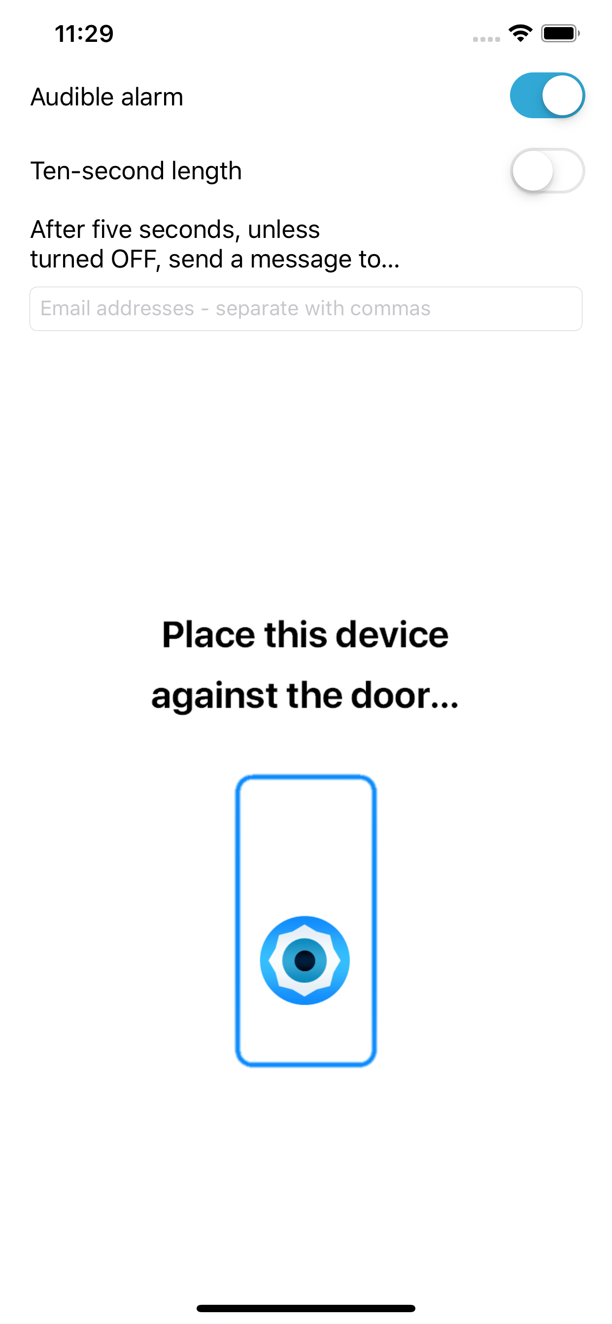 Door Alert screenshot 2