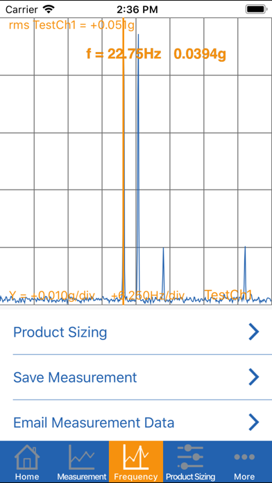 Screenshot 3 of Vibrochecker App