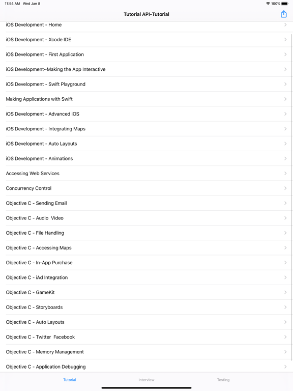 Screenshot #4 pour API Reference for IOS Develope