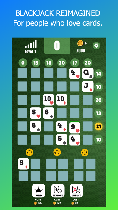 Screenshot #2 pour Blackjack 21 Across