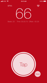 Tap Tap Heart Rate Measurment screenshot