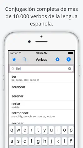 Game screenshot 10.000 verbos en español mod apk