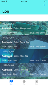 Divog: Scuba Diver Log Book screenshot