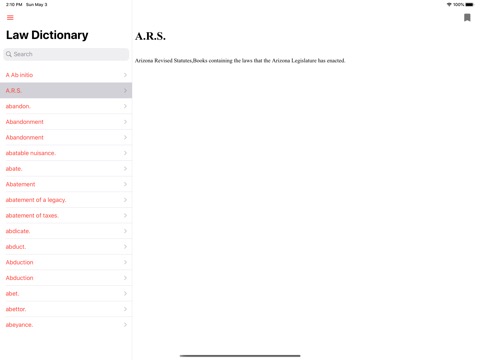 Law Dictionary Offlineのおすすめ画像3