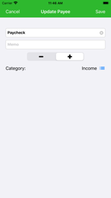 myBill$ screenshot