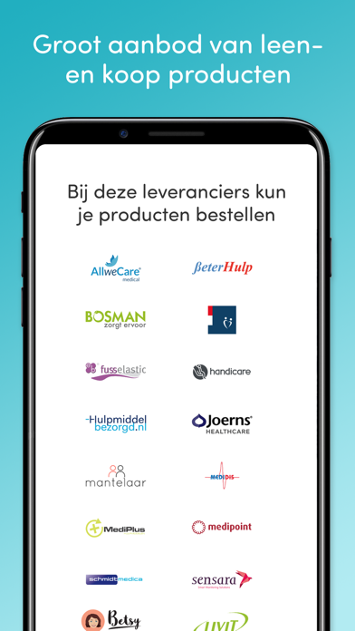 Duxxie voor zorgprofessionals Screenshot