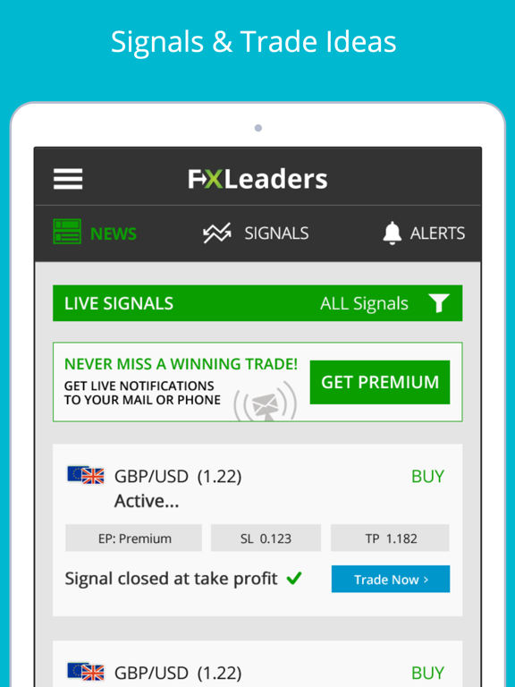 Forex Signals Live - FXLeaders screenshot