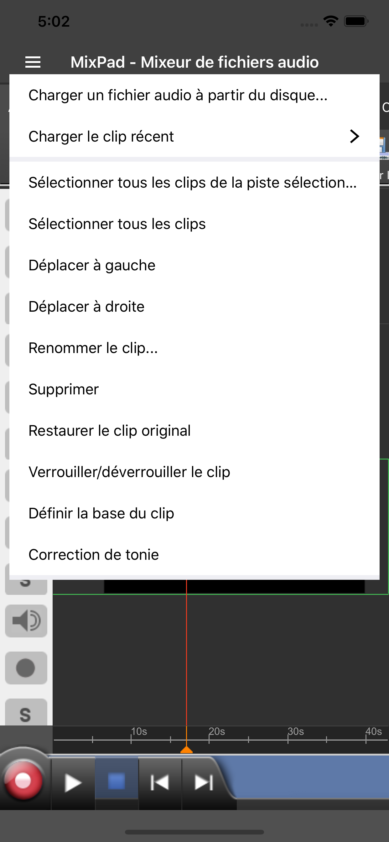 MixPad - Mixeur Multipiste