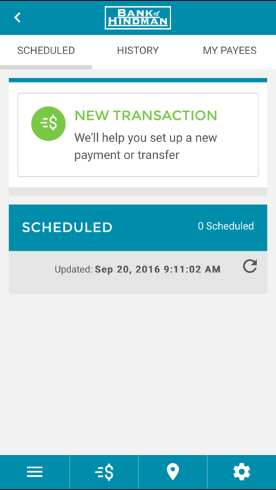 Bank of Hindman Screenshot