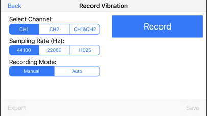 VibraTestPro-VibrationAnalyzer Screenshot