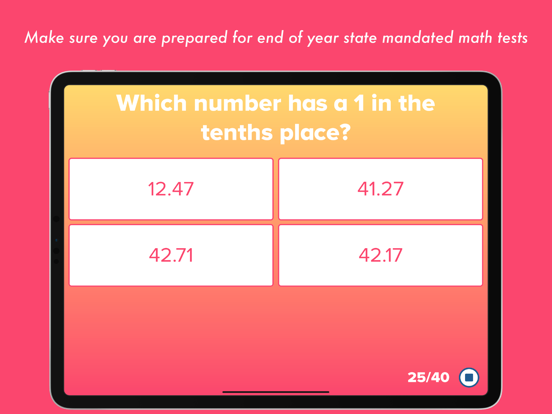 4th Grade Math Testing Prepのおすすめ画像4