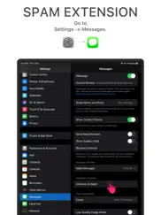 spamsms - block junk messages ipad images 4